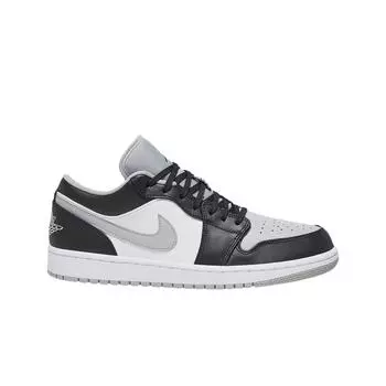 Мужские кроссовки Jordan 1 Low Black Light Smoke Grey 553558-039