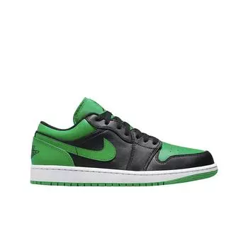 Мужские кроссовки Jordan 1 Low Lucky Green 553558-065
