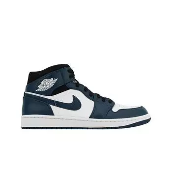 Мужские кроссовки Jordan 1 Mid Dark Teal 554724-411