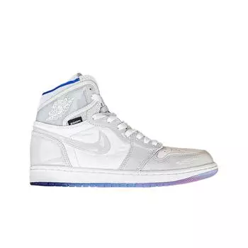 Мужские кроссовки Jordan 1 Retro High Zoom White Racer Blue CK6637-104