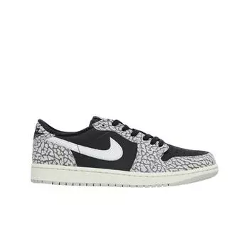 Мужские кроссовки Jordan 1 Retro Low OG Black Cement CZ0790-001