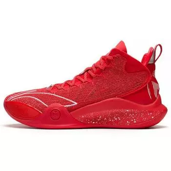 Мужские кроссовки Li-Ning CJ-1 Mid Play Off Red Flame-Red Standard-White ABAR019-7 41