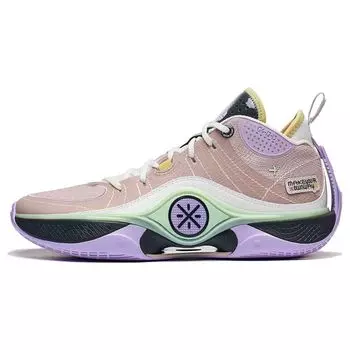 Мужские кроссовки Li-Ning Cyril Lancelin x Wade Shadow 5 Dreamer коричневые фиолетовые ABPT053-8