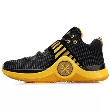 Мужские кроссовки Li-Ning Way of Wade 6 Caution черный желтый ABAM089-85