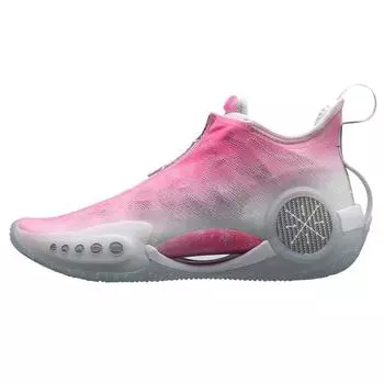 Мужские кроссовки Li-Ning Way of Wade 9 Blossom розово-белые ABAR119-6 40
