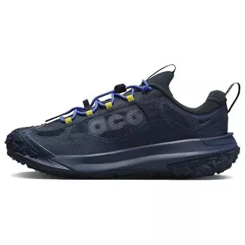 Мужские кроссовки Nike ACG Mountain Fly 2 Low GORE-TEX Midnight Navy синие темно-обсидиановые персидско-фиолетовые HF6245-400 38.5