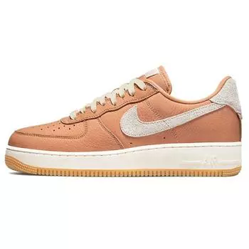 Мужские кроссовки Nike Air Force 1 07 Craft Light Cognac Оранжево-Розовая глазурь Кокосовое молоко DO6676-200 42.5