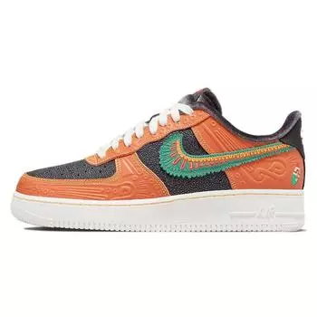Мужские кроссовки Nike Air Force 1 07 LX SiEMPRE Familia White Sport-Spice Green-Noise DO2157-816 44