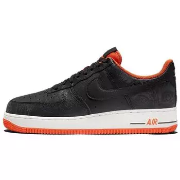 Мужские кроссовки Nike Air Force 1 07 премиум-класса для Хэллоуина, черный парус морской звезды DC8891-001 38.5