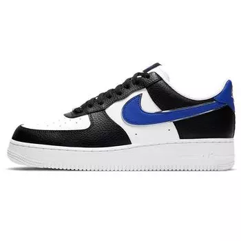 Мужские кроссовки Nike Air Force 1 07 LV8 Shooting Stars черный, белый, серебристо-металлик DD9784-001 45.5