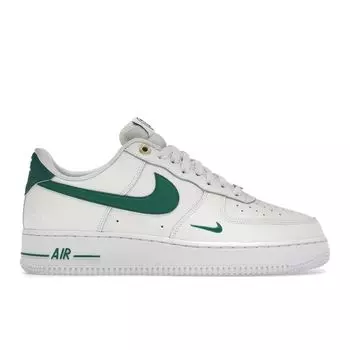 Мужские кроссовки Nike Air Force 1 07 LV8 40th Anniversary — Sail Malachite Cream White Metallic Gold DQ7658-101 44.5