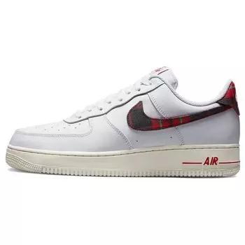 Мужские кроссовки Nike Air Force 1 07 LV8 Tartan Plaid White Stadium-Green Pale-Ivory DV0789-100 42.5