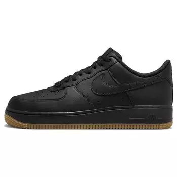Мужские кроссовки Nike Air Force 1 07 Black Gum светло-коричневые DZ4404-001 41