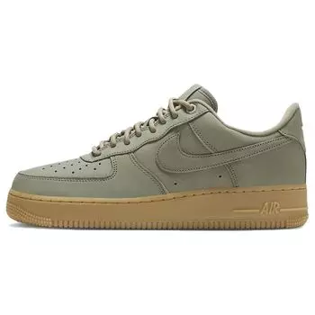 Мужские кроссовки Nike Air Force 1 07 Light Army Green Gum-Light-Brown Khaki FD3365-339 45