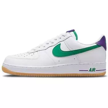 Мужские кроссовки Nike Air Force 1 07 Joker White Court-Purple Gum-Light-Brown DO1156-100 44