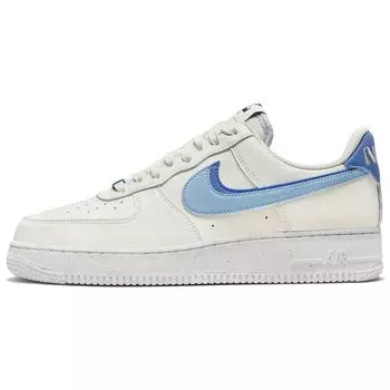 Мужские кроссовки Nike Air Force 1 07 LV8 82 Blue Chill White Sail Medium-Blue DO9786-100 40