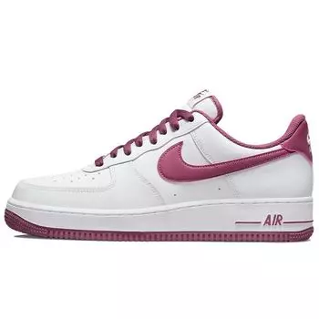 Мужские кроссовки Nike Air Force 1 07 Light Bordeaux белые DH7561-101 44.5