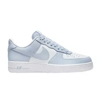 Мужские кроссовки Nike Air Force 1 07 Light Armory Blue белые FZ4627-400 42.5