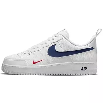 Мужские кроссовки Nike Air Force 1 LV8 Patriots белые университетские красные чистая платина DJ6887-100 45