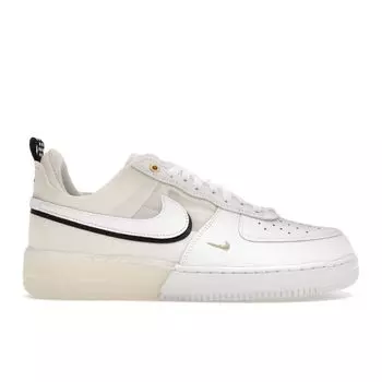 Мужские кроссовки Nike Air Force 1 React 40th Anniversary White Sail Black DQ7669-100 42