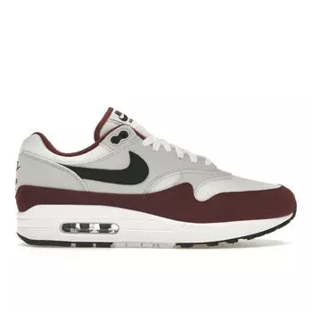 Мужские кроссовки Nike Air Max 1 Dark Team Red White Black Pure-Platinum FD9082-106 41