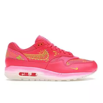Мужские кроссовки Nike Air Max 1 Premium Da De Muertos Pink Hyper-Pink Sail FQ8172-645 41