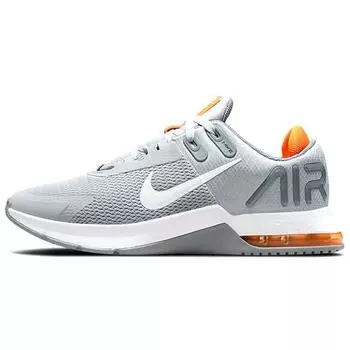 Мужские кроссовки Nike Air Max Alpha Trainer 4 Wolf Grey Total Orange Cool-Grey White CW3396-007 42