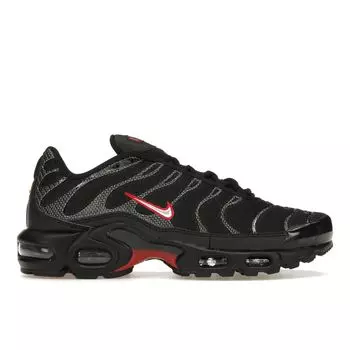 Мужские кроссовки Nike Air Max Plus Carbon Fiber, черные, университетский, красный металлик, серебристый HF4293-001 38.5