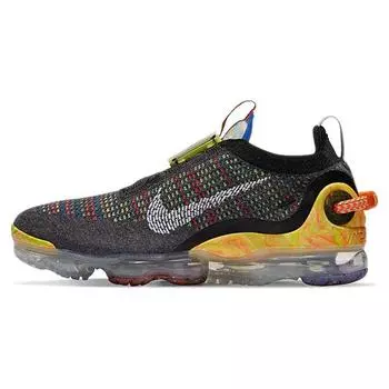 Мужские кроссовки Nike Air VaporMax 2020 Flyknit Iron Grey белые многоцветные CJ6740-003