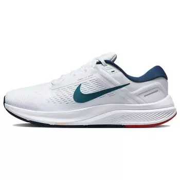 Мужские кроссовки Nike Air Zoom Structure 24 White Bright Spruce Валериан-Синий Светло-Малиновый DA8535-102 44.5