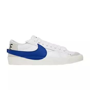 Мужские кроссовки Nike Blazer Low 77 Jumbo White Old Royal Light-Bone Sail DQ8768-100 42.5