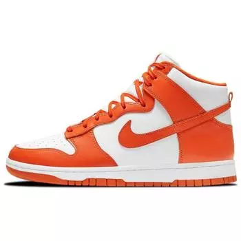Мужские кроссовки Nike Dunk High SP Syracuse 2021 оранжевый белый Orange-Blaze DD1399-101 42.5