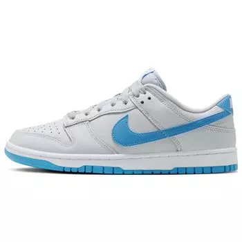 Мужские кроссовки Nike Dunk Low Light Bone Blue серые светло-синие DV0831-001 38.5