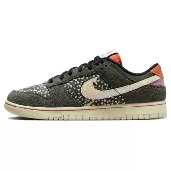 Мужские кроссовки Nike Dunk Low SE Gone Fishing — Rainbow Trout Green Sequoia Safety-Orange FN7523-300 43