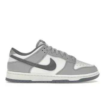 Мужские кроссовки Nike Dunk Low SE Light Carbon серо-белые с платиновым оттенком FJ4188-100 45