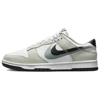 Мужские кроссовки Nike Dunk Low Spray Paint Swoosh серые FD0661-100 42