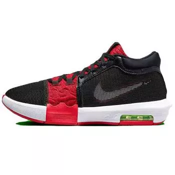 Мужские кроссовки Nike FaZe Clan x LeBron Witness 8 Bred Black White University-Red FV0400-001 42