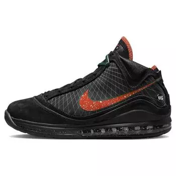 Мужские кроссовки Nike Florida A&M University x LeBron 7 Retro Rattlers Black Team-Orange Gorge-Green DX8554-001 40