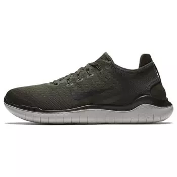 Мужские кроссовки Nike Free RN 2018 Cargo Khaki Green Black Sequoia 942836-300 43