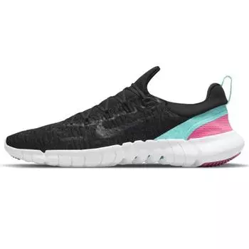 Мужские кроссовки Nike Free Run 5.0 Black Dynamic Turquoise антрацит CZ1884-005 44