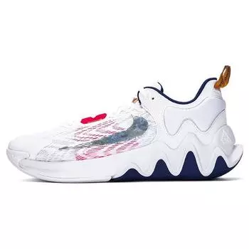 Мужские кроссовки Nike Giannis Immortality 2 EP White Deep Royal Deep-Royal-Blue Hyper-Pink Metallic-Silver DM0826-102 46