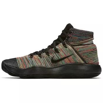 Мужские кроссовки Nike Hyperdunk 2017 Flyknit Multi-Color черные 917726-006