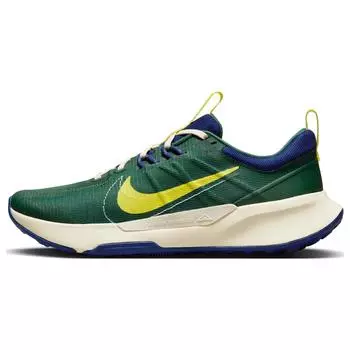 Мужские кроссовки Nike Juniper Trail 2 Next Nature Gorge Green Yellow Strike Deep-Royal-Blue Coconut-Milk DM0822-301 44.5