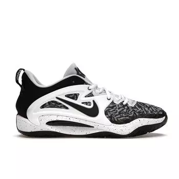 Мужские кроссовки Nike KD 15 TB белые черные в крапинку DO9826-100 42.5