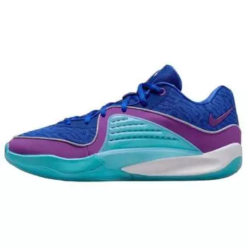 Мужские кроссовки Nike KD 16 Ready, Play синие Deep-Royal Metallic-Silver DV2917-401 45.5