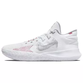 Мужские кроссовки Nike Kyrie Flytrap 5 White University Red Black Wolf-Grey CZ4100-100 38.5