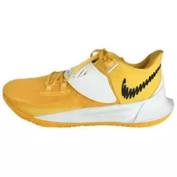 Мужские кроссовки Nike Kyrie Low 3 TB University Gold, черные, белые CW4147-702 42
