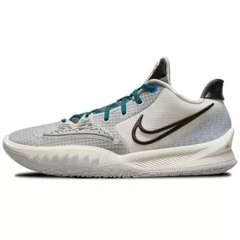 Мужские кроссовки Nike Kyrie Low 4 Grey Fog Sapphire Total-Orange Black CW3985-004 44