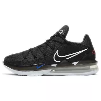 Мужские кроссовки Nike LeBron 17 Low Multi-Color черные CD5007-002