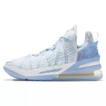 Мужские кроссовки Nike LeBron 18 Play for the Future Blue Blue-Tint Clear CW3156-400 44.5